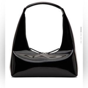 Marge Sherwood black hobo bag